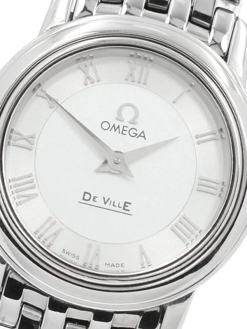 OMEGA De Ville Prestige 4570.33 Silver Dial Quartz Ladies Watch_965528